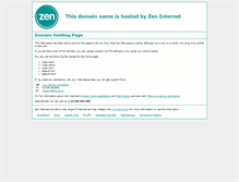 Tablet Screenshot of dickins.myzen.co.uk