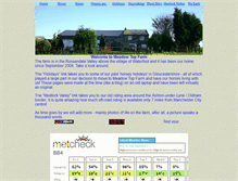 Tablet Screenshot of meadowtopfarm.myzen.co.uk