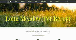 Desktop Screenshot of petresort.myzen.co.uk