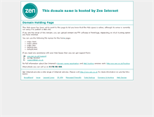Tablet Screenshot of c0113938.myzen.co.uk